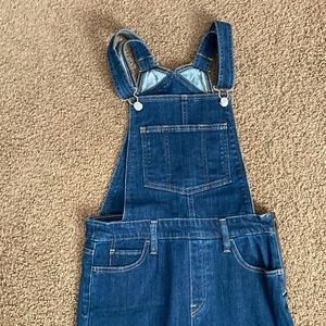 Dark Denim Levi Overalls